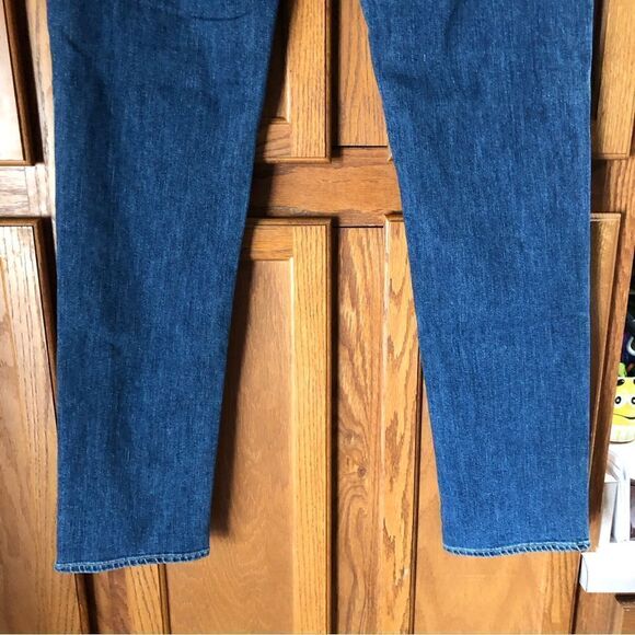 Paige Jimmy Jimmy Skinny Jeans Blue Tiger Lily Wash Mid Rise Stretch - 29 - Picture 8 of 12